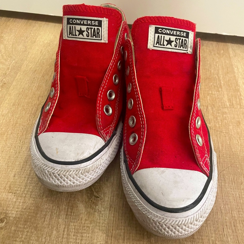 Converse Red All Star Sneakers